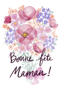 Fleurs douces pour c&eacute;l&eacute;brer ma maman ch&eacute;rie